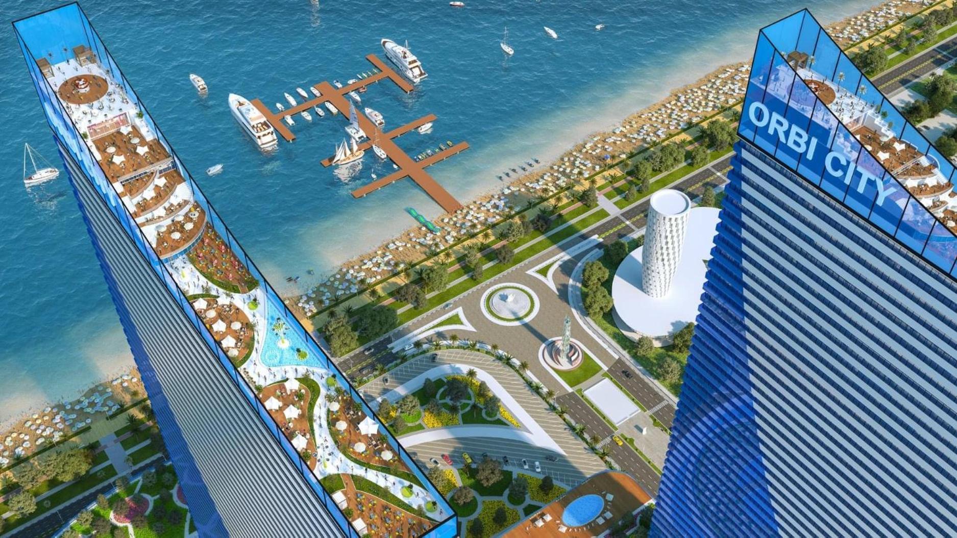 Panorama Sea View Central City Batumi & Aparthotel Bagian luar foto